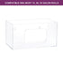Round(10.4 5.4 5.4 inches) uxcell Trash Bag Dispenser Roll Holder, Wall Mount Acrylic Garbage Bag Dispenser Roll Holder
