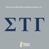Desert Cactus Sigma Tau Gamma Flag USA Fraternity Greek Letter Banner, Large 3x5 feet Sign Decor