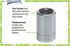 Williams JHWBD-816 SuperTorque 3/8-Inch Drive Shallow 8 Point 1/2-Inch Socket - Chrome Finish with Lobular Openings