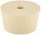 Rubber Stopper, Size 10, Drilled