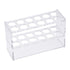 uxcell Acrylic Test Tube Holder Lab Stand Rack with 2x6 Wells for Centrifuge Tubes (Clear)
