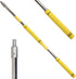 Extension Pole, 3 to 4 Feet Multi-Purpose Spliced Rod, Spider Brush, Outdoor Spray Paint Roller