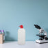 6pcs 1000ml SHERCHPRY Laboratory Narrow Mouth Wash Bottles with Crimson Lids, Plastic Chemistry Squeeze Bottles