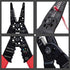 WG-015 8-inch WGGE Professional Wire Stripper/Crimping Tool, Cable Cutter/Crimper, Wiring and Multi-Function Hand Tool