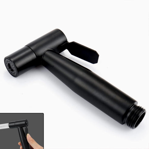 QFZFQOLSS Handheld Bidet Sprayer Black Bathroom Diaper Sprayer Cloth Diaper Sprayer for Toilet Toilet Shower Head Black