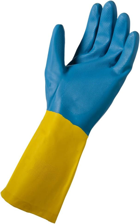Reusable Latex Household Gloves with Neoprene Coating