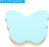 PATIKIL Butterfly Shape Sticky Notes, 2.7 x 2.7 Inch, 3 Pads, 100 Sheets/Pad, Colorful Memo Pads for Home Office, 4