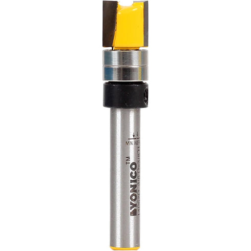 3/8-Inch 1/4-Inch 14062q YONICO Flush Trim Router Bit Shank