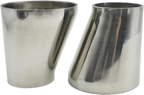 JOQWEVIEG "SS304 19mm 102mm blessing(38mm 19mm) Stainless Steel Eccentric Reducer to - Butt Welded Pipe Fitting