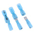 Glarks 100pcs 16-14 Gauge Fully Insulated Female/Male Spade Crimp Terminals Connectors Assortment Kit
