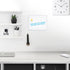 Dry Erase Board, 14 x 11 inches Magnetic Whiteboard with Black Marker and 2 Magnets