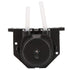 Peristaltic Pump, Dosing Pump DC 6V DIY Miniature Silent Liquid Pump, Self-Priming Pump (No plug-6V Right angle black)