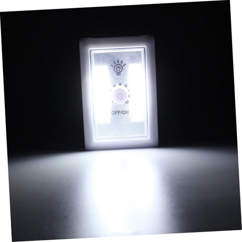 2pcs Bedside Wall Lights Night Light for Corridor Cabinet Wardrobe Bright Cob Switch Lamp for Stairs Indoor Use No