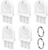 Qoaimu Universal Dispenser Key, 5 Pack Toilet & Paper Towel Key Replacement