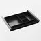 Under Desk Mounted Sliding Pull-out Drawer with Pencil Tray, 17'' x 13.5'' Large Storage Organizer for Workstation