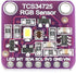 2Pcs TCS34725 RGB Color Recognition Sensor Module Board, Supports Bright Light Detection for Arduino GY-TCS34725