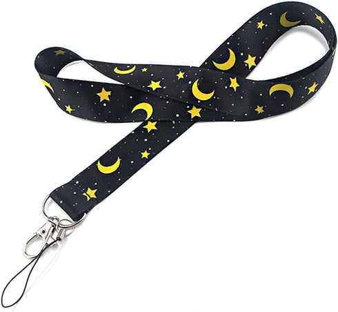 Yiflin Cute Neck Lanyard for Keys, Wallet, ID Card Holder, Cool Keychain Lanyard for Men and Women