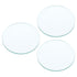 PATIKIL 12" (300mm) Focal Length Flat Convex Lens, 3 Pack 50mm Diameter Glass for Physics Experiment