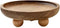 Generic Wooden Riser for Display, 7 Inch Wood Pedestal Stand for Farmhouse Tabletop