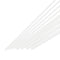 MECCANIXITY 40pcs ABS Round Rods, Diameter 1mm to 2mm, Length 250mm, White Plastic Rods for DIY Model Building