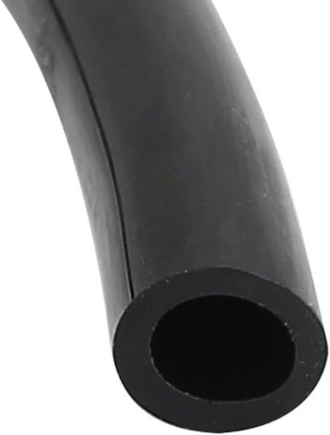 uxcell 6mm x 4mm Pneumatic Air Compressor Tubing PU Hose Tube Pipe 1.5 meter Black