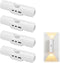 STHF 4 Pack Rechargeable Smart LED Motion Sensor Ambient Light, Auto-On Multi-Color Changing