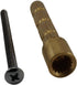 Extension Stem Repair Compatible with Gerber Shower Tub Valve Brass Trim kit Brass Chrome Valve Cartridge Wall 3-inch Length and 10/24 Screw 2.5 inches Cut to The Desired Length May Require