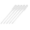 uxcell 20 Pcs Clear Disposable Pipettes 0.5ml, 112mm Length Liquid Droppers for Lab