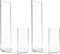 2pcs Acrylic Shoe Display Stands High Heel and Flat Shoe Racks 7-tier