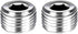 Joywayus 2Pcs Stainless Steel Internal Hex Countersunk Thread Socket Pipe Plug, 1/2"NPT Male