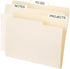 PATIKIL 20pcs Manila Folders, 8.5 x 11, Letter Size, 1/3 Cut Paper Organizer, Bulk for Classroom, Home, Office, Beige