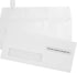 LUXPaper #10 Business Window Envelopes, Return Service Requested, Peel & Press, 50 Qty