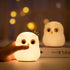 Cute Owl Kids Night Light,USB Rechargeable Cute Animal Lamps,Creative Symphony Night Light Children Feeding Light at