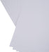 MasterVision Pack of 10 Magnetic Data Card Replacement Paper Inserts, 8.5" x 1" for Labeling Shelving