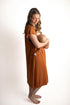 Three Little Tots Plus Size Maternity Hospital Gown - Labor & Delivery Nightgown