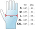 Adenna EPW446 Empower 8 mil Blue Powder-Free Nitrile Exam Gloves, Medical Grade, Large, Box of 100