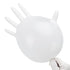 Disposable Nitrile Exam Gloves, 3-mil, Large, Box of 100, White, Latex Free for Medical, Cleaning, Cooking