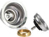 Highcraft 9754 Kitchen Sink Stainless Steel Drain Assembly with Strainer Basket, 1 Count