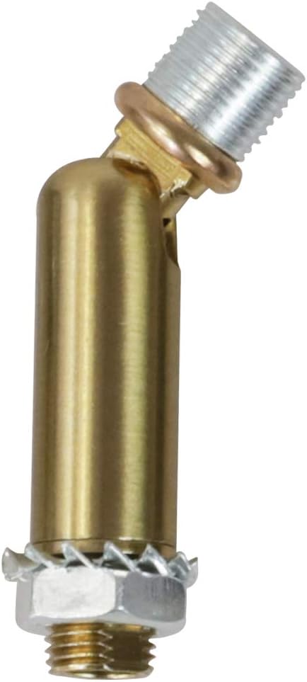 MELUCEE Brass Sloped Ceiling Adapter for Chandeliers Pendant Lights 1 Pcs, Suitable