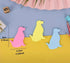 Dog Shaped Sticky Notes, 7 Bright Colorful Animal Sticky Memo Pads, 30 Sheets/Pad for Reminders