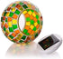 Waterproof Color Changing Table Lamp, Solar Powered Mosaic Glass Ball LED Garden Lawn Night Light Lamps, Party Lights