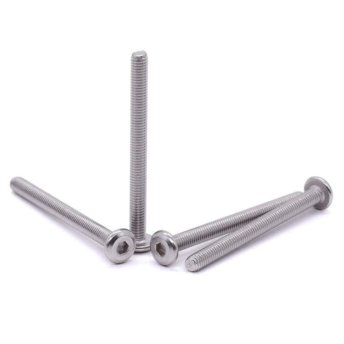 M4-0.7 x 50mm Hex Socket Head Cap Screws - 304 Stainless Steel Flat Countersunk Machine Screws, 50 PCS