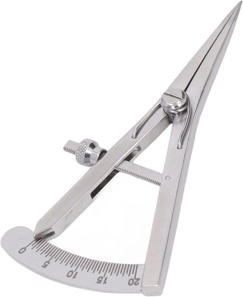Marking Gauge Metal Compass Multipurpose High Accuracy Adjustable for Leather Trimming Projects