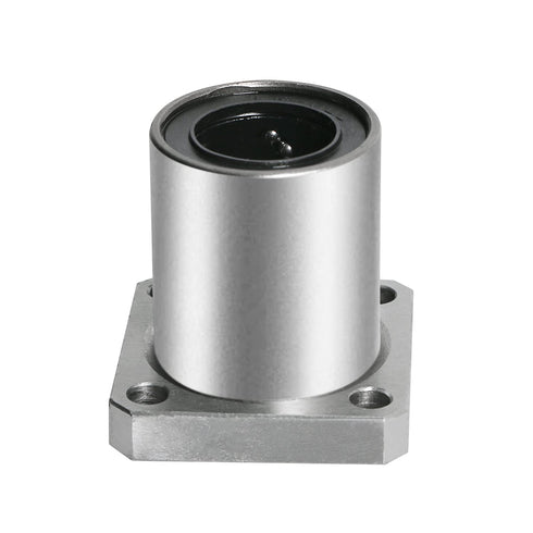 Aopin LMK20UU Square Flange Linear Motion Ball Bearing, ID 20mm, OD 32mm for CNC, 3D Printer, Linear Rail Guide