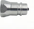 2-PCS 1/2" Ag ISO5675 Poppet Valve, Hydraulic Quick Connect Male Coupler Nipple for Tractor Coupling