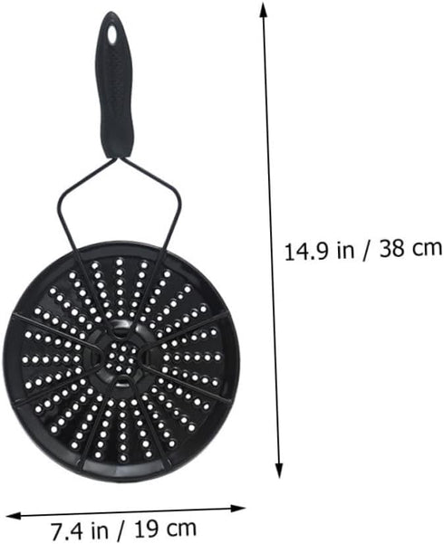 Alipis Heat Diffuser Induction Adapter Plate Enamel Cooking Converter Disk for Gas and Electric Stoves Easy to Use