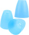 DOITOOL 3pcs Replacement Lamp Shades for Lamps Opening Modern Flat Horseshoe Design