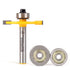 YONICO Biscuit Cutter Joint Slot Router Bit & Bearing Set, 1/4-Inch Shank 14383q