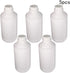 Othmro PE Plastic Lab Chemical Reagent Bottles 5pcs, 1000ml/34oz Small Mouth Round Sample Liquid Storage Container with