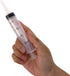 4pcs 20ml Plastic Syringes with 1pc 13inch Plastic Tubing, Syringe for Liquid in Scientific Lab